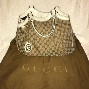 Gucci Sukey Original GG Tote - Authentic
